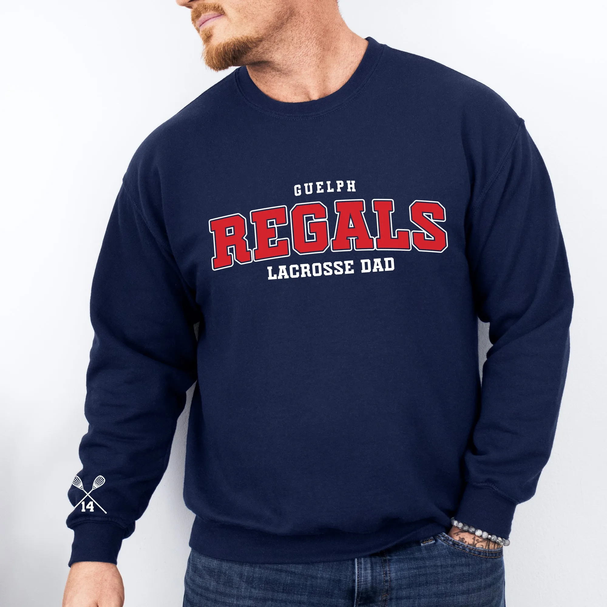 Regals Lacrosse Varsity Apparel - Personalized LNSW-201 HOODIE/CREWNECK - Youth and Adult