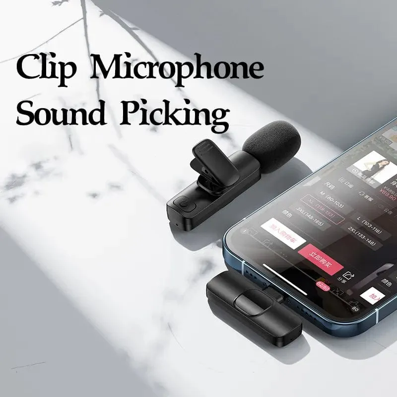 REMAX - Type C Noise Reduction Portable Wireless Microphone