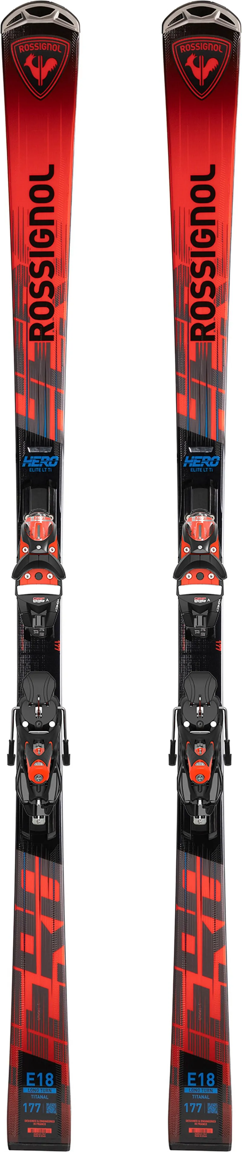 Rossignol HERO ELITE LT TI KONECT SPX 14 KONECT GW B80 BLACK HOT RED - 2025