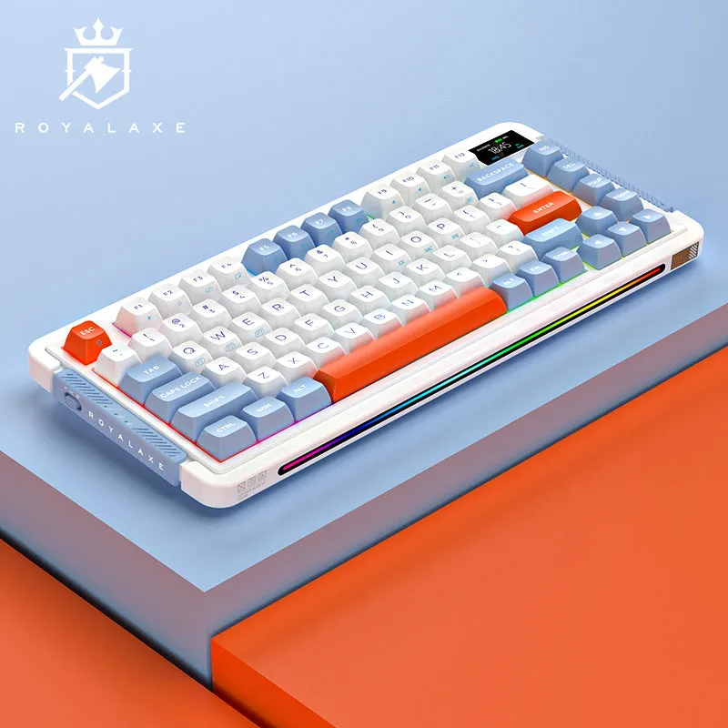 RoyalAxe L75 Mechanical Keyboard with TFT Display