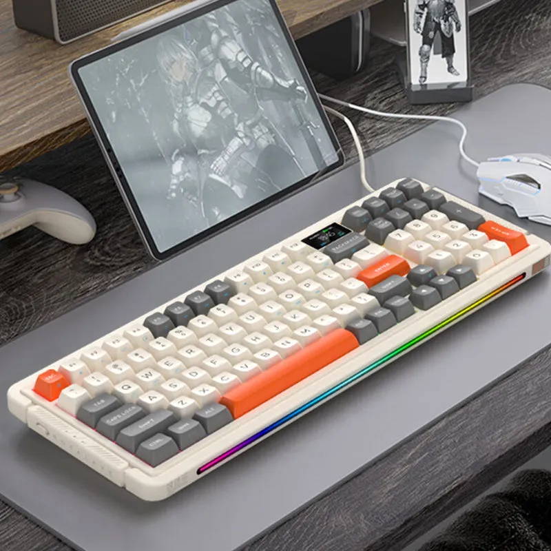 RoyalAxe L98 Mechanical Keyboard with TFT Display