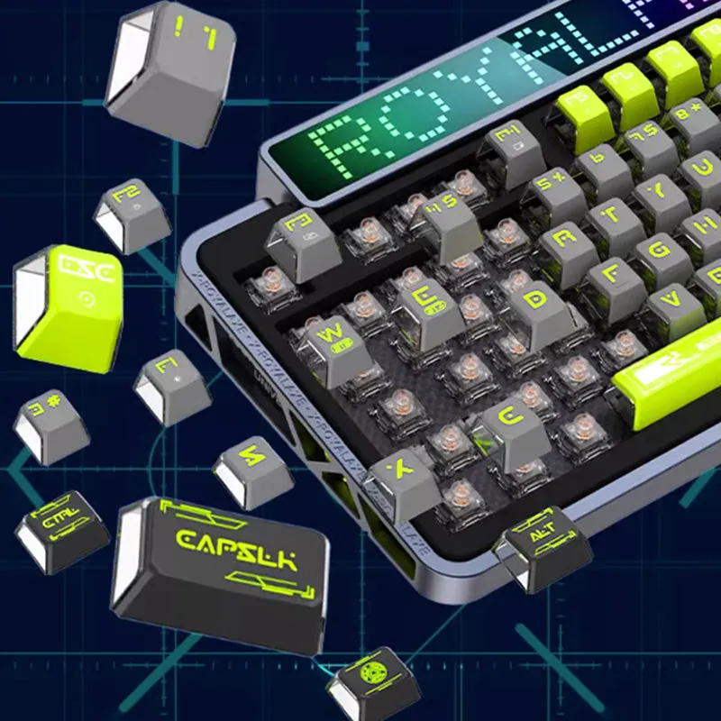 Royalaxe XL98 Mechanical Keyboard with LED Display