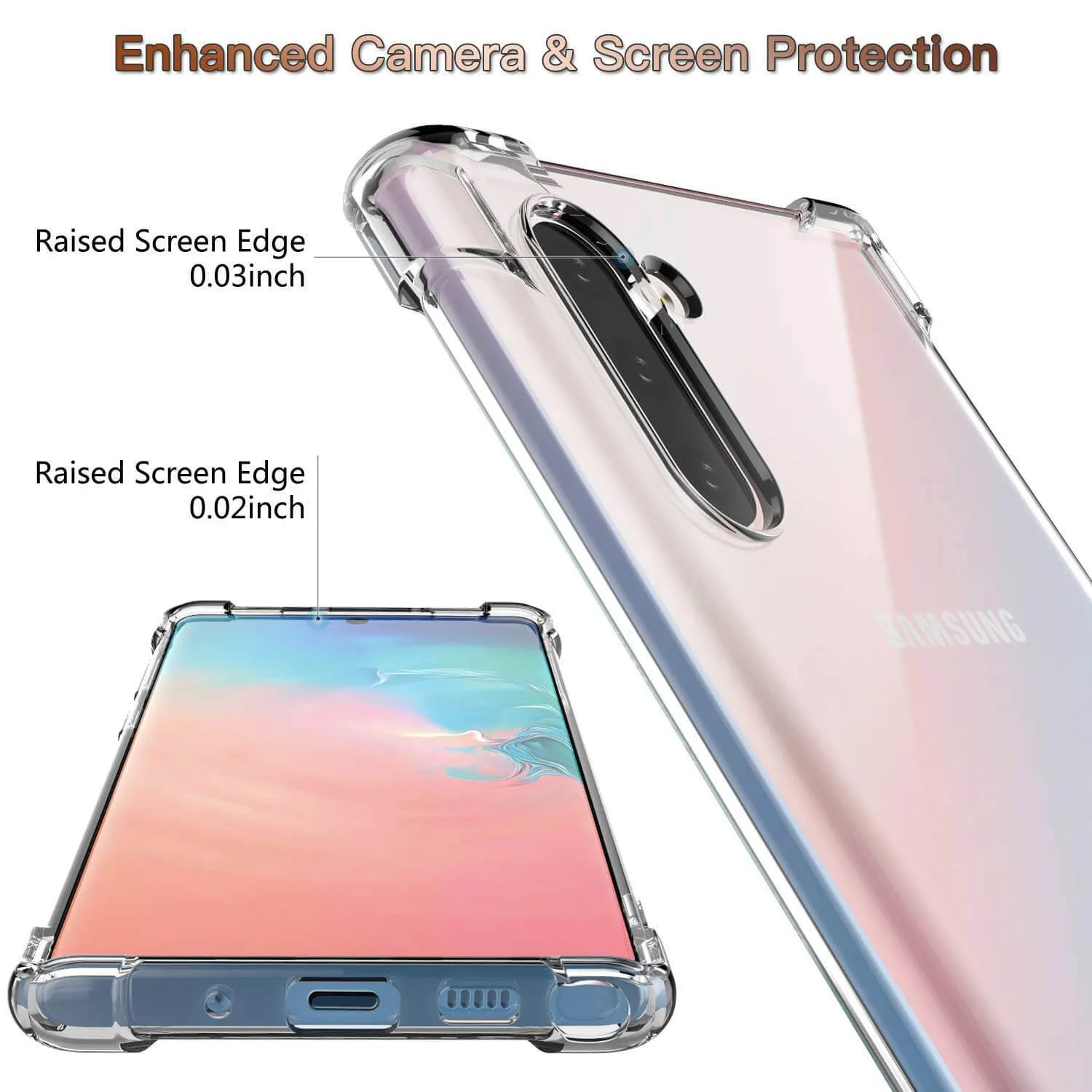 Samsung Galaxy Note 10 Clear TPU Case