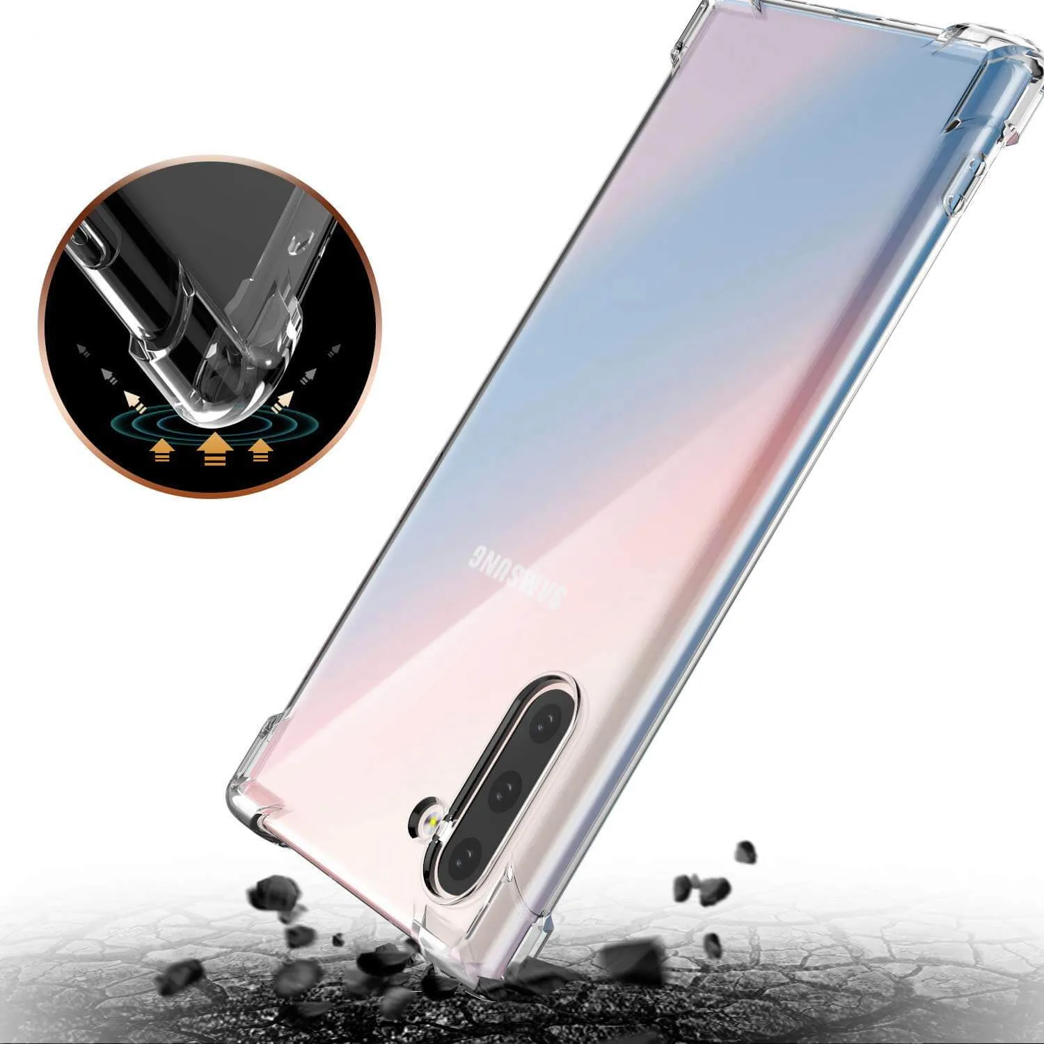 Samsung Galaxy Note 10 Clear TPU Case