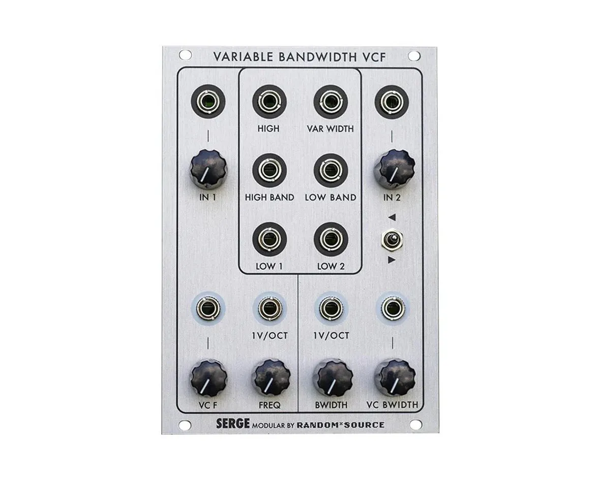 Serge Modular Variable Bandwidth Filter (VCF2)