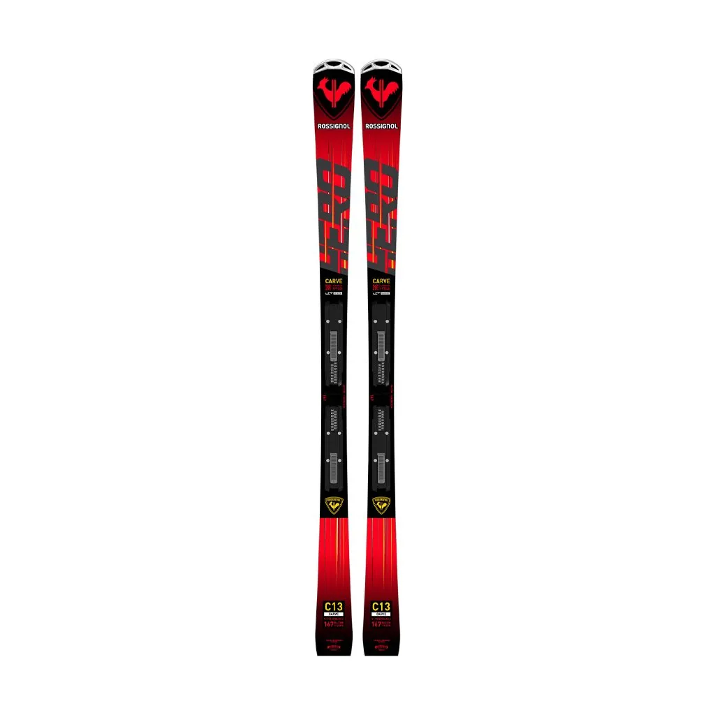 Skis Rossignol Hero Carve (Konect)   SPX 12 Konect GW B80 Black/Hot Red