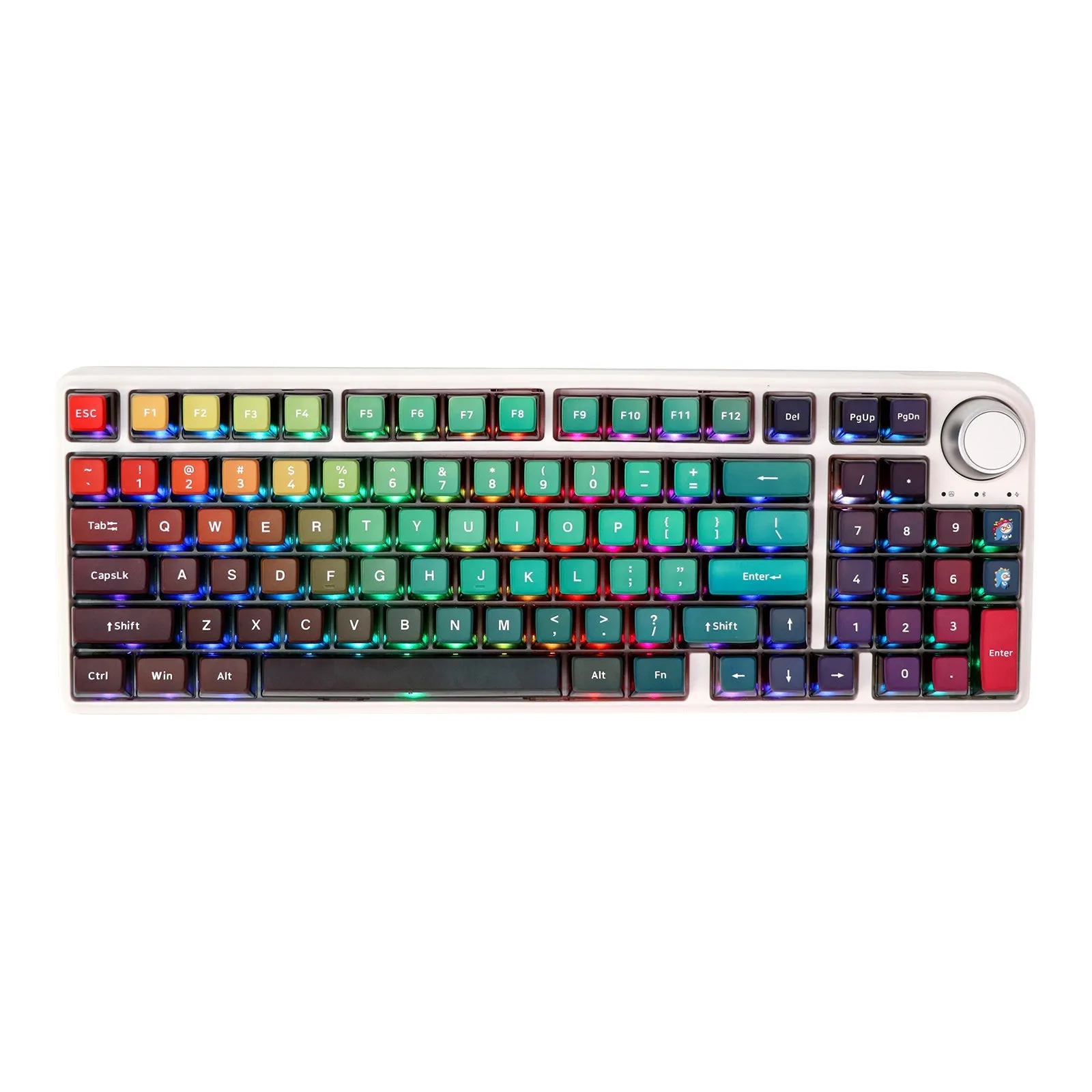 SKYLOONG Neon Pudding Keycaps Set