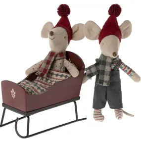 Sleigh, Mouse - Red