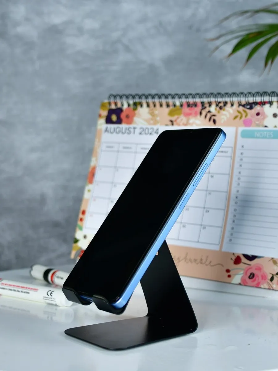 Sowpeace - Trendy Black Metal Phone Holder - Perfect Gift