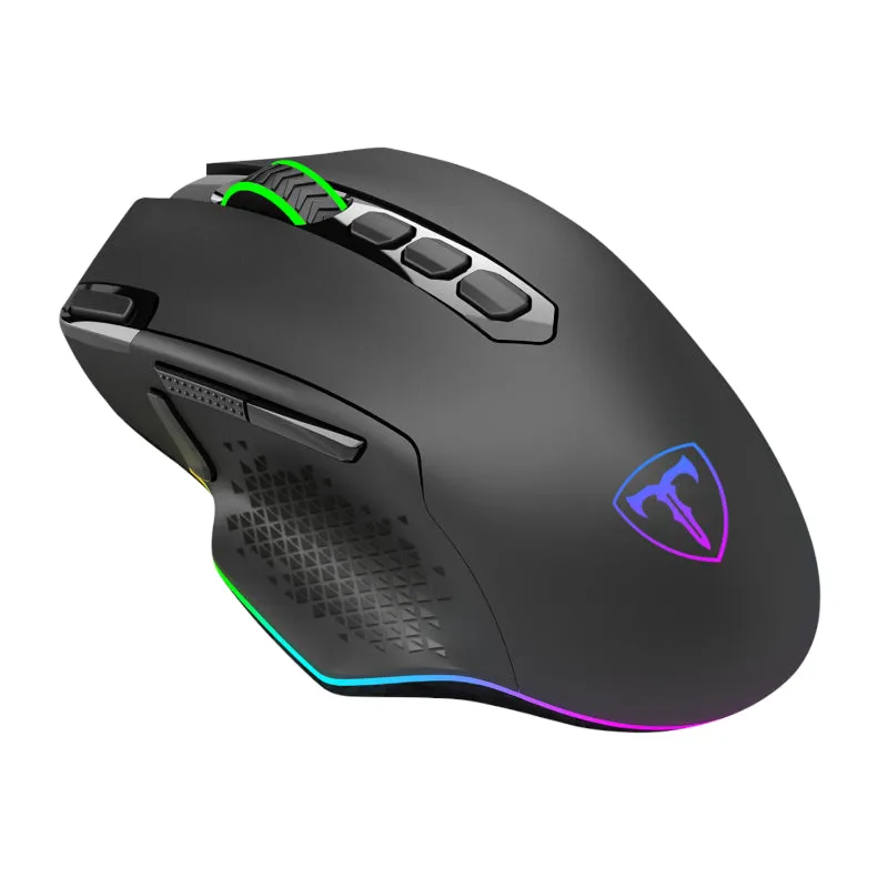 T-Dagger Darkangel 10000Dpi Gaming Mouse - Black