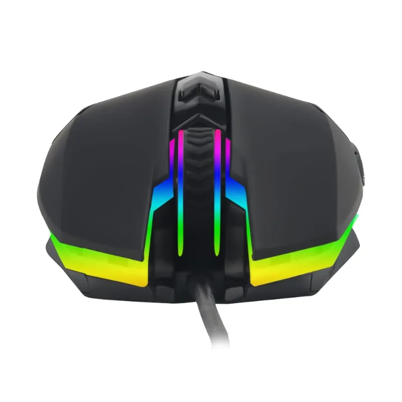 T-Dagger Lance Corporal 3200Dpi 5 Button|180Cm Cable|Ambi-Design|Rgb Backlit Gaming Mouse - Black