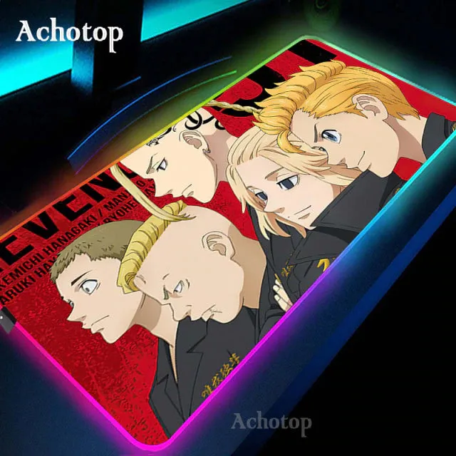 Tokyo Revengers RGB Mouse Pad -  Anime Gaming Mousepad