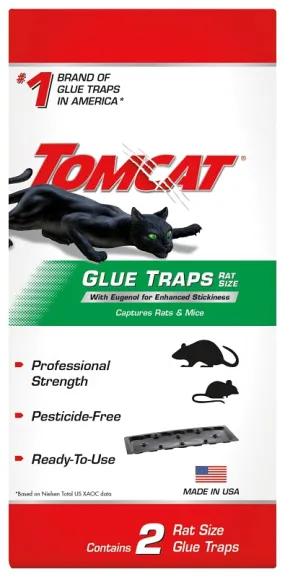 Tomcat 0362810 Rat Glue Trap :CD2: QUANTITY: 12