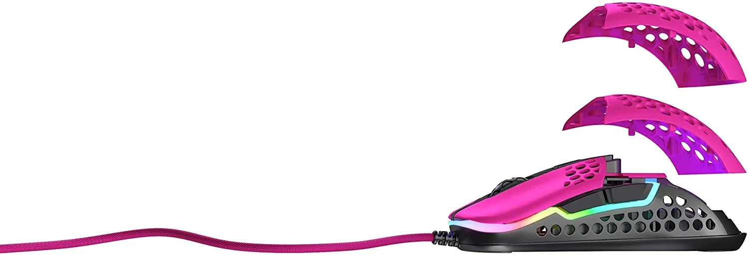 XTRFY M42 RGB Ultra Light Gaming Mouse - (Pink)