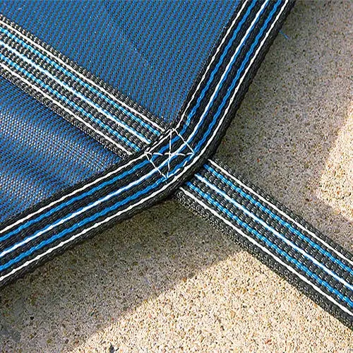 Yard Guard Deck-Lock Mesh Safety Cover - 18' X 40' - Blue