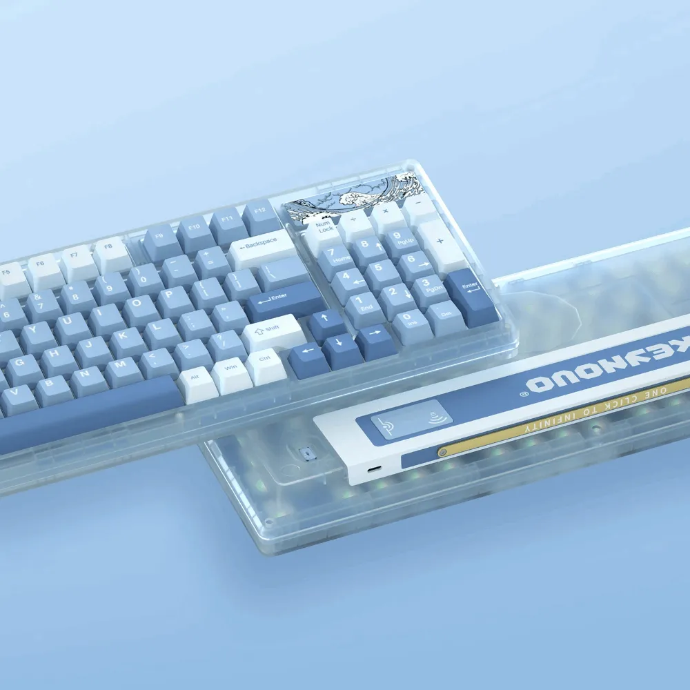 YUNZII Keynovo IF98 Pro Three Mode Mechanical Keyboard