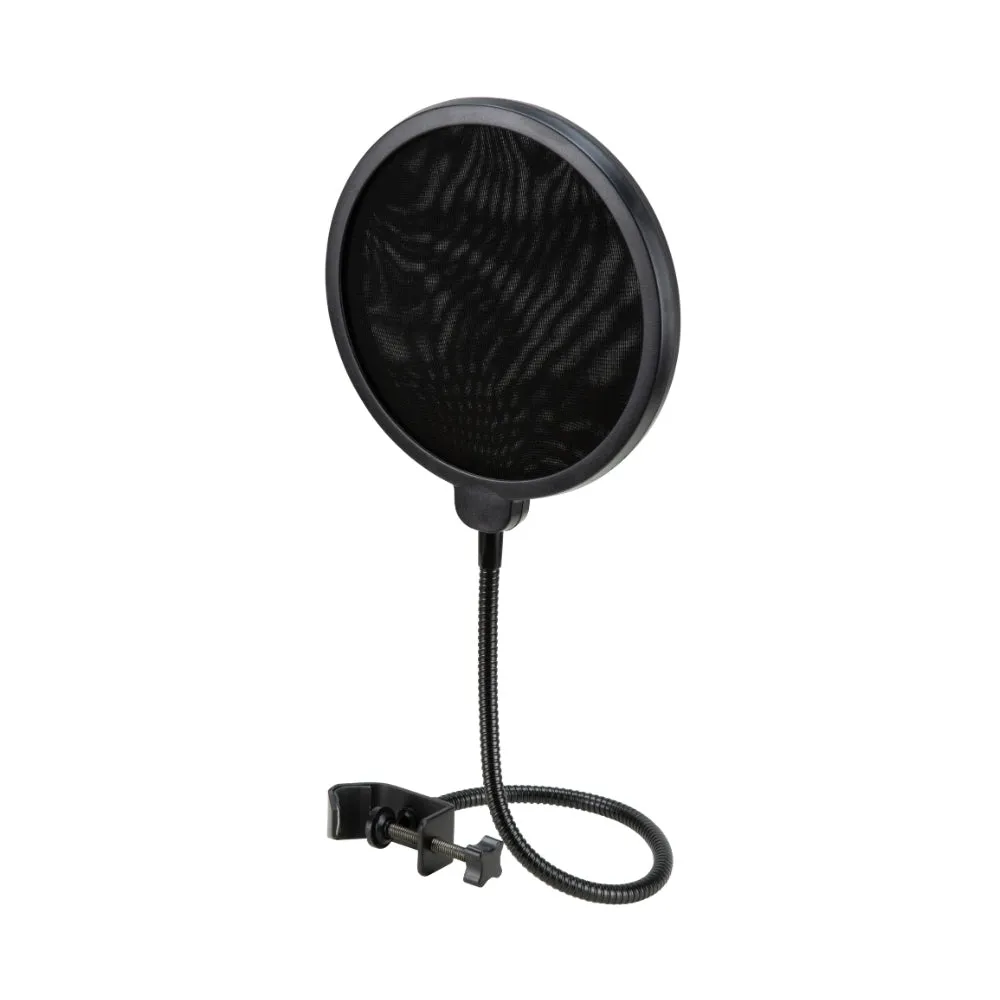 Zoom ZUM-2 Microphone with Desktop Stand, Cable & Windscreen   Microphone Pop Filter